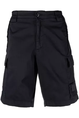 C.P. Company Bermuda cargo cotton shorts - Blue