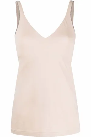 Brunello Cucinelli V-neck tank top