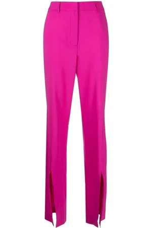 GIUSEPPE DI MORABITO High-waisted slit-detail trousers