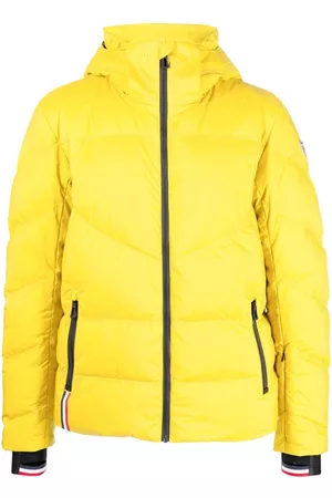 Rossignol Men Ski Suits - Signature merino-down ski jacket - Yellow