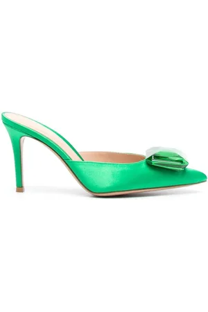 Gianvito Rossi Jaipur 85mm satin mules