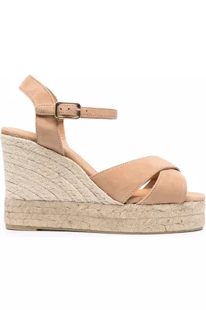 Castaner Women Platform Espadrilles - Buckle-fastening platform espadrilles - Brown