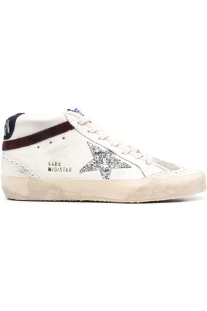 Golden Goose Mid-Star leather sneakers