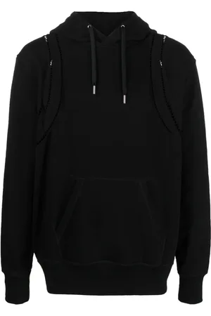 Alexander McQueen Long-sleeve cotton hoodie