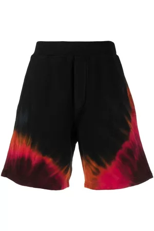 Dsquared2 Tie-dye track shorts - Black