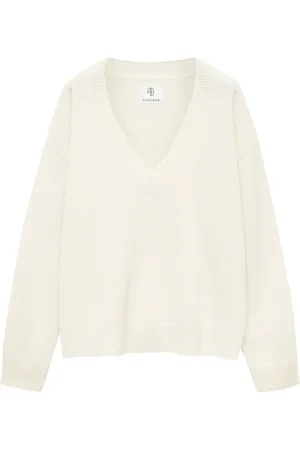 ANINE BING Lee V-neck cashmere jumper