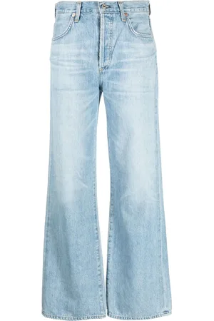 Citizens of Humanity Wide-leg organic cotton jeans