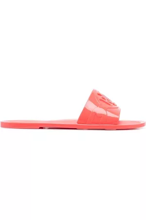 Ralph Lauren Women Sandals - Debossed-logo open-toe slides - Pink