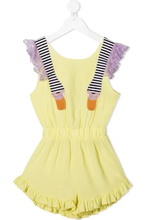 Wauw Capow by Bangbang Mexico ruffled playsuit