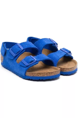Birkenstock Side buckle-fastening sandals - Blue