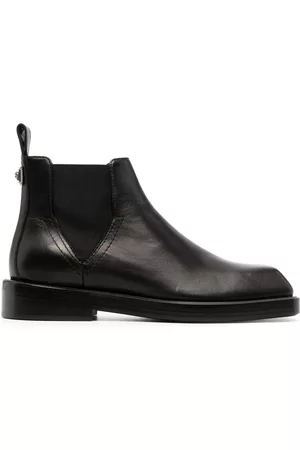 VERSACE Men Boots - Elasticated side-panel boots - Black