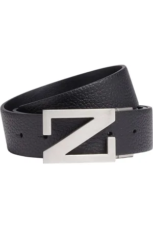 Ermenegildo Zegna Leather reversible belt