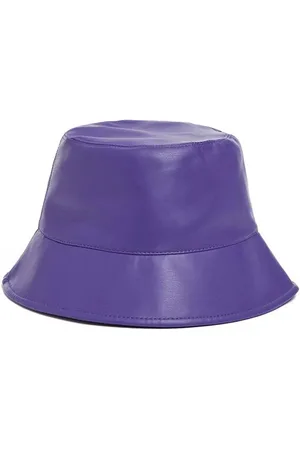 Apparis Amara leather-effect bucket hat