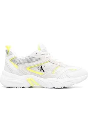 Calvin Klein Panelled leather sneakers