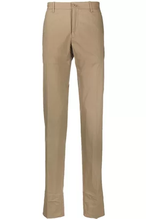 Incotex Slim-cut leg chino trousers - Neutrals
