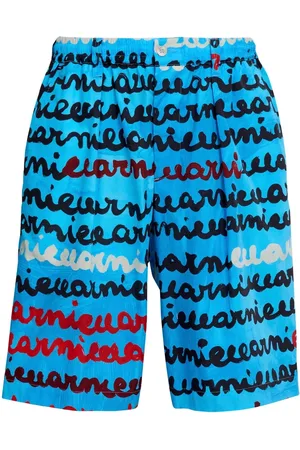 Marni Handwriting-print shorts