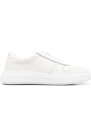 Calvin Klein Flatform leather sneakers