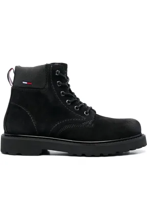 Tommy Hilfiger Lace-up suede ankle boots