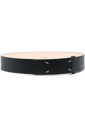Maison Margiela Grained four-stitch belt