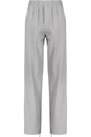 OFF-WHITE Men Sweatpants - Elasticated-waist track pants - Grey