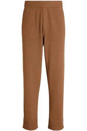 Ermenegildo Zegna Cotton-cashmere knitted track pants