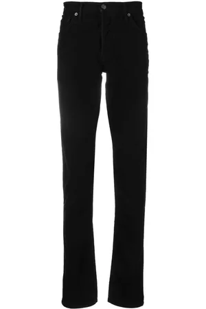 Tom Ford Men Skinny Pants - Slim-cut leg trousers - Black