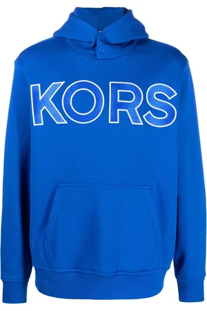 Michael Kors Logo-embossed cotton hoodie