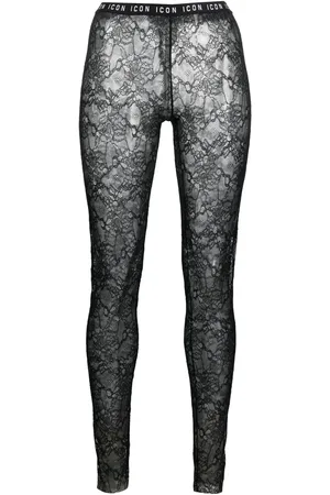 Dsquared2 Sheer lace leggings