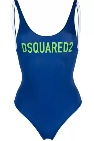 Dsquared2 Logo-print swimsuit - Blue