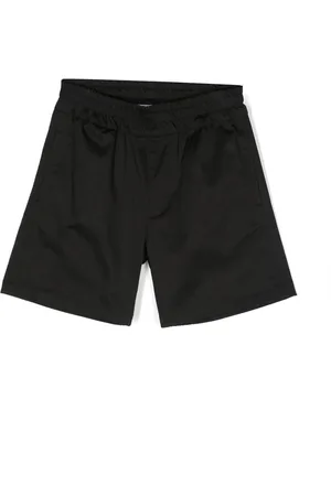 Msgm Logo-patch elasticated shorts