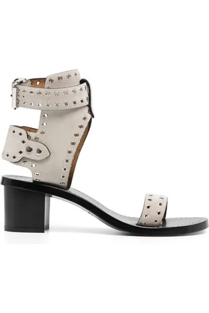 Isabel Marant Buckled eyelet-detail sandals