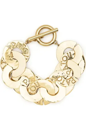Patou Logo-engraved coin bracelet