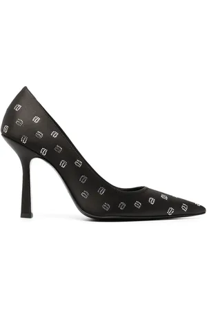 Alexander Wang Monogram-embellished pumps