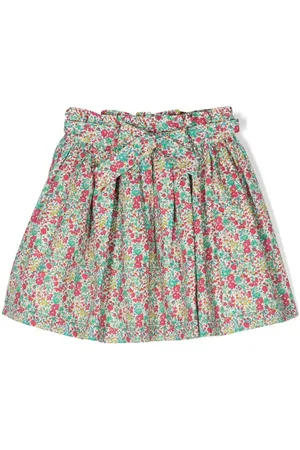 BONPOINT Cotton ditsy floral skirt
