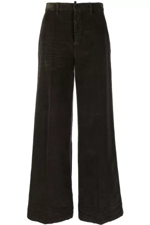 Dsquared2 Wide-leg corduroy trousers - Brown