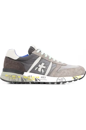 Premiata Lander stamped sole sneakers