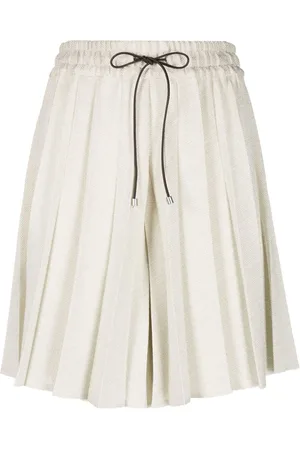 Fabiana Filippi Pleated high-waisted skorts