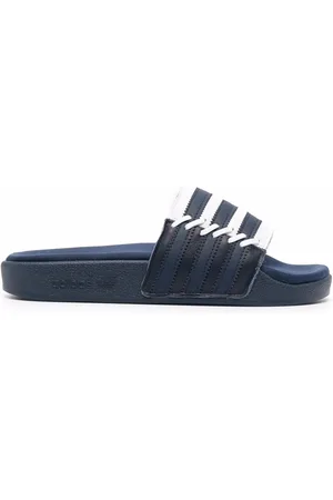 adidas Stripe-print pool slides