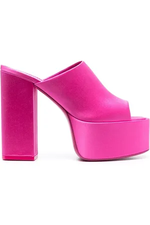 PARIS TEXAS Sasha 135mm open toe mules