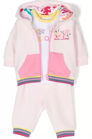 Marc Jacobs Kids Sports Hoodies - Three-piece hoodie tracksuit - Pink