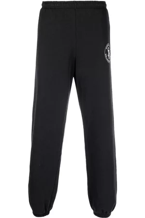 Sporty & Rich Sweatpants - S&R logo-print track pants - Black