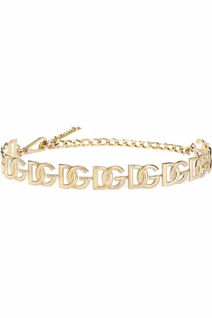 Dolce & Gabbana DG-logo chain belt