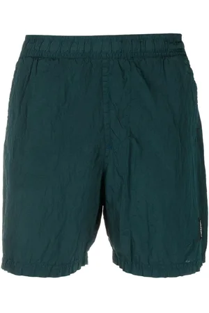 Stone Island Embroidered-logo swim shorts