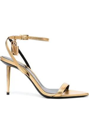 Tom Ford Padlock leather sandals