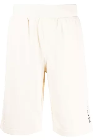 Ralph Lauren Men Sports Shorts - Logo-print track shorts - White