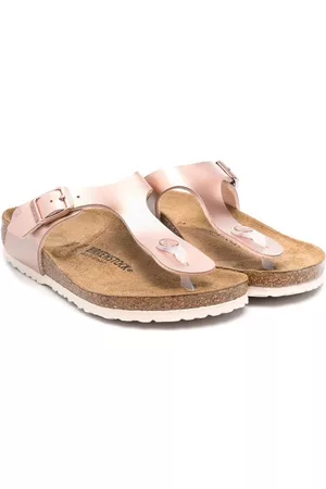 Birkenstock Sandals - Gizeh metallic 30mm sandals - Pink