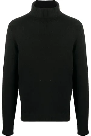 Palm Angels Logo turtleneck jumper