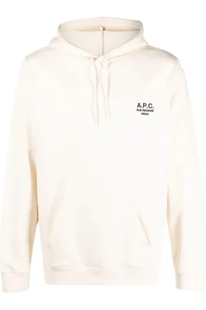 A.P.C. Logo-print drawstring hoodie