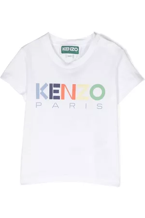 Kenzo Short Sleeved T-Shirts - Logo-print short-sleeve T-shirt - White