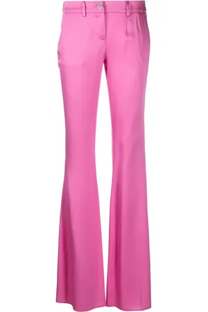 Philipp Plein Flared satin trousers